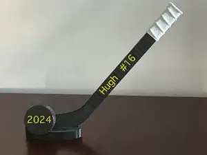 Mini Hockey Stick w/ Display Stand