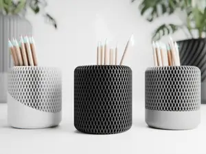 Modern Japandi Pencil Holder (3 versions)