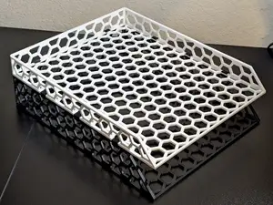 Stackable Letter Sized Paper Holder Tray Organizer