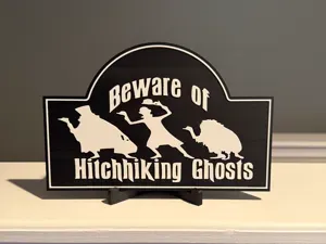 BEWARE OF HITCH-HIKING GHOST
