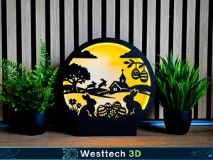 Hasen Lampe Ostern