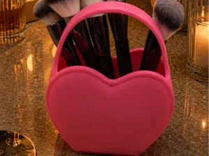Cupid Heart Brush Bag