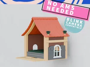 Bird Feeder With Video Camera Option Fun Build kit