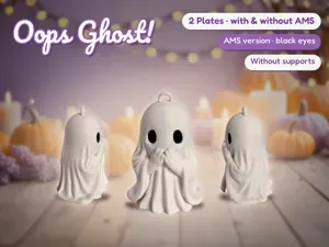 Oops Ghost! Cute Figure No AMS & AMS