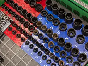 Gridfinity Organizers for 1/2" Socket Sets