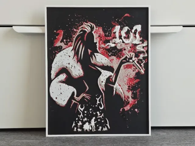 Disney Cruella Hueforge