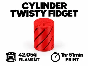 Cylinder Twisty Fidget