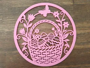 Spring Butterfly & Easter Egg Window Decoration