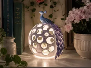 Peacock Glow Lantern LED Decorative Light