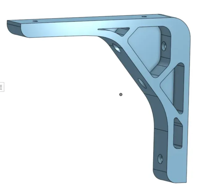 Heavy Duty Wall Shelf Bracket from 100mm to 240mm — Фото 2 из 11