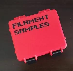 Box of filament samples 100 slots