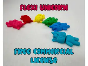Flexi Unicorn - No Supports