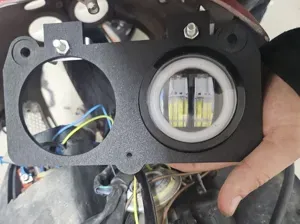 Malaguti F12 Phantom – 75mm LED Headlight Mount