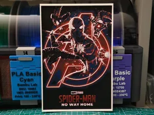 Spider-Man: No Way Home Movie Poster - Hueforge