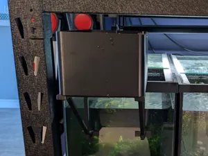 Low-Profile Aquarium Drip & Top-Off Shelf