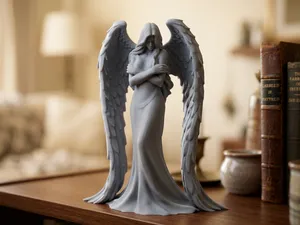 "Timid Elegance" - Angelic Art Scultpure