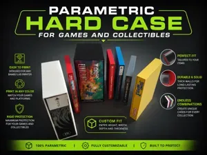 Parametric Hard Case for Games & Collectibles