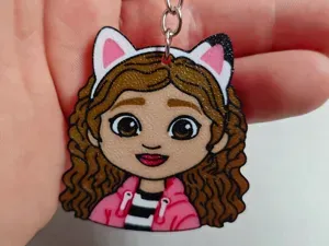 Gabby’s Dollhouse – Gabby Keychain