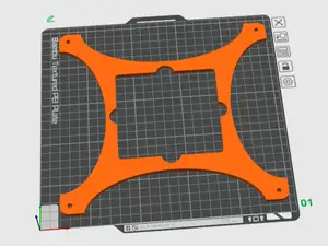 F1 Template Adapter for Xtool F1 Ultra - Centered