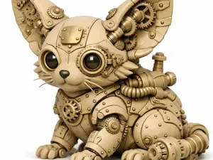 Magical créature steampunk