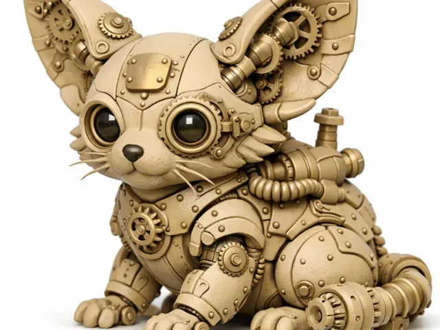 Magical créature steampunk
