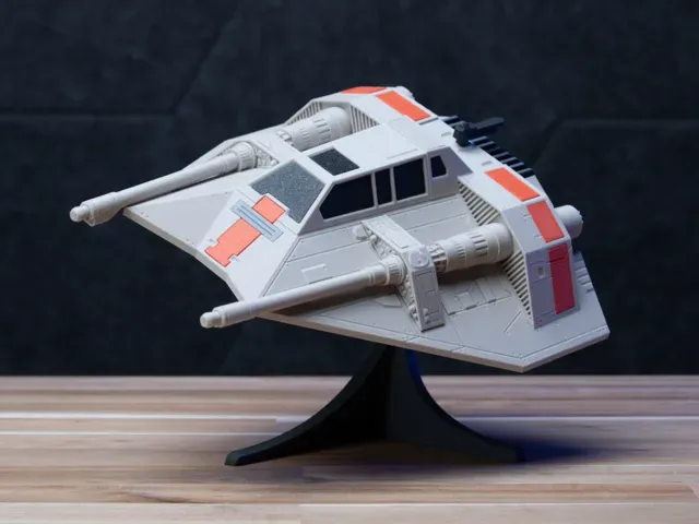 T-47 Snowspeeder (No Supports, No AMS, No Glue)