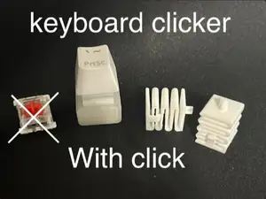 Keyboard clicker Fidget