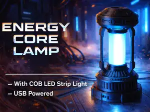 Energy Core Lamp – Futuristic Sci-Fi LED Light