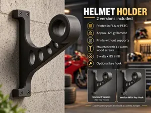 Helmet & Jacket Holder - No Support