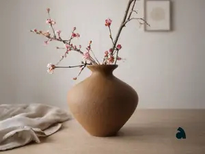 Japandi-style vase