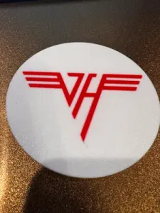 Van Halen Round Coaster