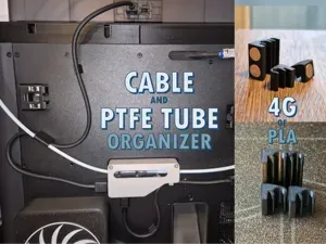 Cable and PTFE tube organizer-X2D,P2S,P1,X1,H2
