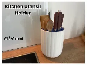 Elegant Kitchen Utensil Holder - Knife, Spatula...