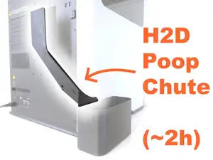 H2D Poop Chute (with bucket)