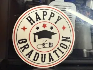 HAPPY GRADUATION COASTER