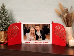 Valentine's frame - card (customiazble text)