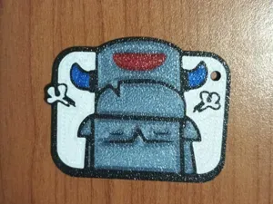 Clash Royale Angry Mini Pekka Emote Keychain