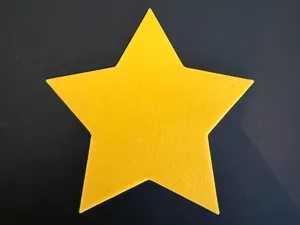 Simple 5-Point Star – Easy & Fast Print
