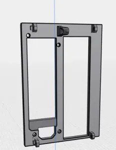 Rear Panel for ITX Motherboard and GPU - I/O plate