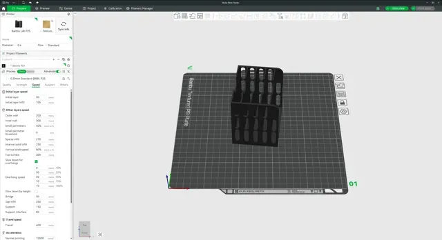 Sticky Note Holder, 3D Printed Desk Organizer — Image 8 of 8