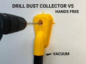 Drill Dust Collector and Guide V5