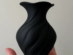 Futuristische Designer-Vase – sci-fi-inspiriert