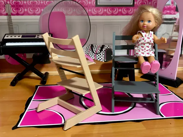 Adjustable Doll Chair – Growing Chair for Dolls