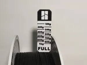 Filament spool gauge Quick Print, Accurate & Ready