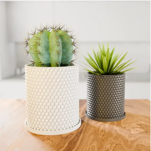 Flower Pot with HoneyComb — Фото 2 из 2