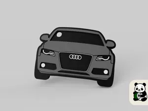 Audi A4 (gen. B8) - keychain