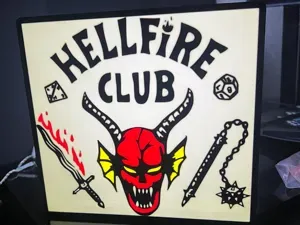 HellFire Club Stranger Things LED