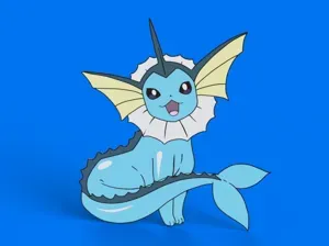 Vaporeon Wall Art