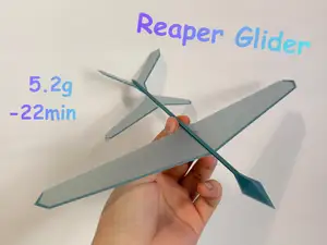 Lightweight Reaper Glider - 5g Print in Place