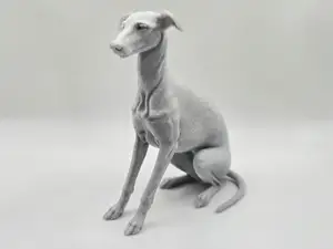 Whippet Statue